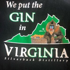 Silverback gin distillery Strange Monkey T-shirt